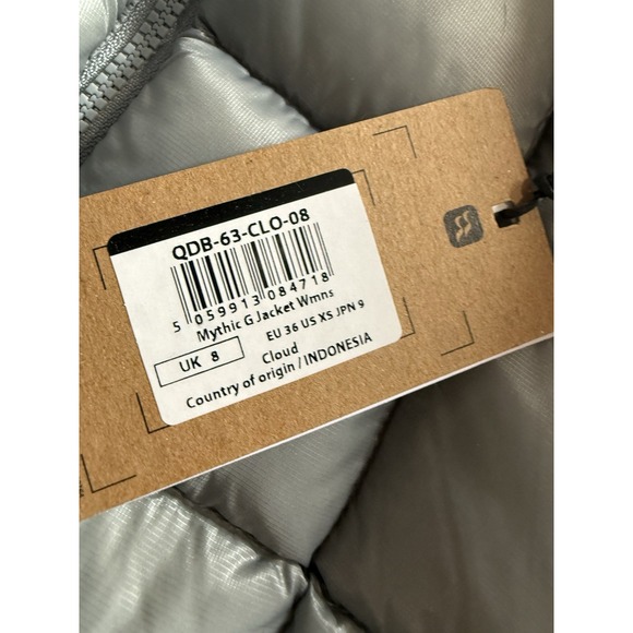 NWT Rab Mythic G Jacket Women's XS Cloud Goose Down Full Zip Extreme Cold $525 - Picture 6 of 10
